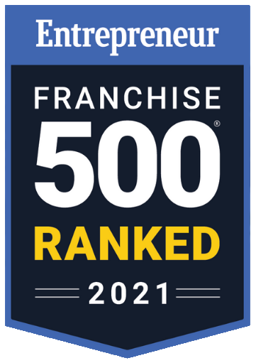 Entrepeneur's top 500 Franchisee Ranked in 2021