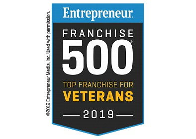 2019 Entrepreneur Franchise 500 Franquicia superior para veteranos